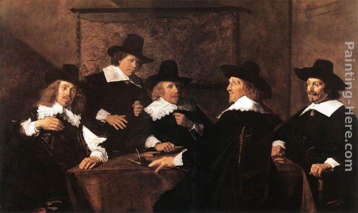 Frans Hals Regents of the St Elizabeth Hospital of Haarlem